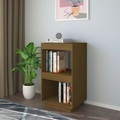 vidaXL, vidaXL Bücherregal Honigbraun 40x35x71 cm Massivholz Kiefer