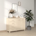 vidaXL, vidaXL Sideboard HAMAR Honigbraun 113x40x80 cm Massivholz Kiefer