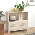vidaXL, vidaXL Sideboard HAMAR Honigbraun 85x35x80 cm Massivholz Kiefer