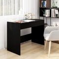 vidaXL, vidaXL Schreibtisch Schwarz 101x50x76,5 cm Holzwerkstoff