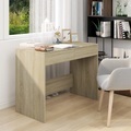 vidaXL, vidaXL Schreibtisch Sonoma-Eiche 101x50x76,5 cm Holzwerkstoff