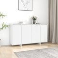vidaXL, vidaXL Sideboard Weiß 135x41x75 cm Holzwerkstoff