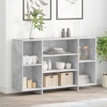 vidaXL, vidaXL Sideboard Betongrau 120x30x75 cm Holzwerkstoff