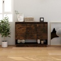 vidaXL, vidaXL Sideboard Räuchereiche 97x31x75 cm Holzwerkstoff