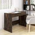vidaXL, vidaXL Schreibtisch Räuchereiche 101x50x76,5 cm Holzwerkstoff