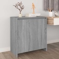 vidaXL, vidaXL Sideboard Grau Sonoma 70x41x75 cm Holzwerkstoff