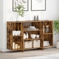 vidaXL, vidaXL Sideboard Räuchereiche 120x30x75 cm Holzwerkstoff