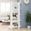 vidaXL, vidaXL Bücherregal/Raumteiler Weiß 80x30x160 cm Holzwerkstoff