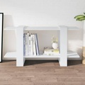 vidaXL, vidaXL Bücherregal Weiß 100x30x51 cm Holzwerkstoff
