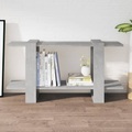 vidaXL, vidaXL Bücherregal Betongrau 100x30x51 cm Holzwerkstoff