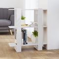 vidaXL, vidaXL Bücherregal/Raumteiler Weiß 80x30x87 cm