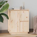 vidaXL, vidaXL Sideboard 60x34x75 cm Massivholz Kiefer