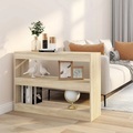 vidaXL, vidaXL Bücherregal/Raumteiler Sonoma-Eiche 100x30x72 cm