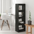 vidaXL, vidaXL Bücherregal/Raumteiler Schwarz 40x30x135 cm