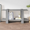 vidaXL, vidaXL Bücherregal Grau Sonoma 100x30x51 cm Holzwerkstoff