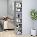 vidaXL, vidaXL Bücherregal/Raumteiler Grau Sonoma 40x30x198 cm