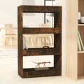 vidaXL, vidaXL Bücherregal/Raumteiler Räuchereiche 60x30x103 cm Holzwerkstoff