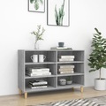 vidaXL, vidaXL Sideboard Grau Sonoma 103,5x35x70 cm Holzwerkstoff