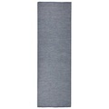 vidaXL, vidaXL Outdoor-Teppich Flachgewebe 80x250 cm Blau
