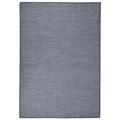 vidaXL, vidaXL Outdoor-Teppich Flachgewebe 160x230 cm Blau