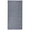 vidaXL, vidaXL Outdoor-Teppich Flachgewebe 100x200 cm Blau