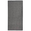 vidaXL, vidaXL Outdoor-Teppich Flachgewebe 100x200 cm Grau
