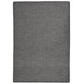 vidaXL, vidaXL Outdoor-Teppich Flachgewebe 160x230 cm Grau