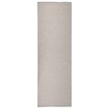 vidaXL, vidaXL Outdoor-Teppich Flachgewebe 80x250 cm Taupe
