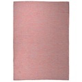 vidaXL, vidaXL Outdoor-Teppich Flachgewebe 140x200 cm Rot