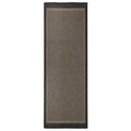 vidaXL, vidaXL Outdoor-Teppich Flachgewebe 80x250 cm Dunkelbraun