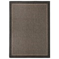vidaXL, vidaXL Outdoor-Teppich Flachgewebe 200x280 cm Dunkelbraun
