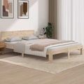 vidaXL, vidaXL Massivholzbett 150x200 cm 5FT King Size