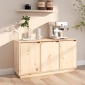 vidaXL, vidaXL Sideboard 111x34x60 cm Massivholz Kiefer