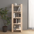 vidaXL, vidaXL Bücherregal/Raumteiler 60x35x160 cm Massivholz