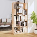 vidaXL, vidaXL Bücherregal/Raumteiler 80x25x163,5 cm Massivholz Kiefer