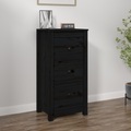 vidaXL, vidaXL Sideboard Schwarz 40x35x80 cm Massivholz Kiefer