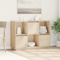 vidaXL, vidaXL Sideboard 110,5x35x80 cm Massivholz Kiefer