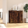 vidaXL, vidaXL Sideboard Räuchereiche 80x36x75 cm Holzwerkstoff