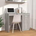 vidaXL, vidaXL Schreibtisch Grau Sonoma 100x50x76 cm Holzwerkstoff
