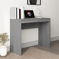 vidaXL, vidaXL Schreibtisch Grau Sonoma 90x40x72 cm Holzwerkstoff