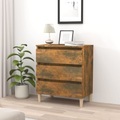vidaXL, vidaXL Sideboard Räuchereiche 60x35x69 cm Holzwerkstoff