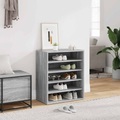 vidaXL, vidaXL Schuhschrank Grau Sonoma 60x35x70 cm Holzwerkstoff
