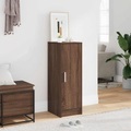 vidaXL, vidaXL Schuhregal Braun Eichen-Optik 32x35x92 cm Holzwerkstoff