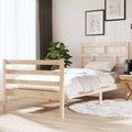 vidaXL, vidaXL Massivholzbett 90x190 cm 3FT Single