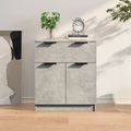 vidaXL, vidaXL Sideboard Betongrau 60x30x70 cm Holzwerkstoff