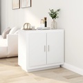 vidaXL, vidaXL Sideboard Weiß 80x40x75 cm Holzwerkstoff