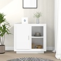 vidaXL, vidaXL Sideboard Weiß 80x40x75 cm
