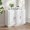vidaXL, vidaXL Sideboard Weiß 92x35x75 cm Holzwerkstoff