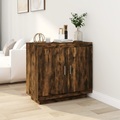 vidaXL, vidaXL Sideboard Räuchereiche 80x40x75 cm Holzwerkstoff