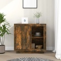 vidaXL, vidaXL Sideboard Räuchereiche 80x40x75 cm